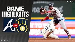 Braves vs. Brewers Game Highlights (7/29/24)