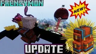 NEW FrenzyMon Backpack Addon! (Cobblemon) Crafting, Claims & Homes