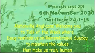 AnglicansLive TOW Remembrance Day