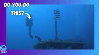 Diving the USS Spiegel Grove Dive || #SHORTS