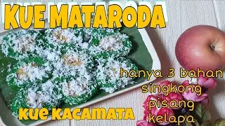 Kue mata roda || kue kacamata || KUE MATA RODA SINGKONG PISANG