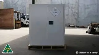 Indoor safety cabinets for toxic substances - Global Spill & Safety