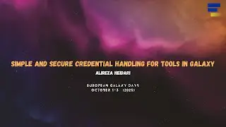 Simple and Secure Credential Handling for Tools in Galaxy