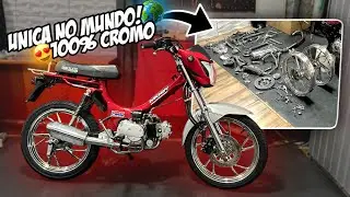 COLOQUEI RODAS PE DE GALINHA NA MOBILETE 4 TEMPOS!😍🏆