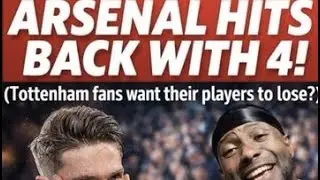 ARSENAL HITS LEEDS WITH 4!! (Tottenham fans want to lose to City?)