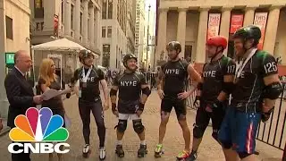 NY 'Shock' Exchange Roller Derby Team Visits NYSE | Closing Bell | CNBC