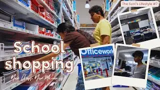 School Books Drop Off Day | Back to School Shopping | Simple Family Vlog 🤍