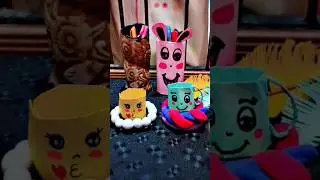 DIY tea coasters  from super clay|| #craft #art #handmade #creativeclayideas TABINDA'S CRAFT CORNER