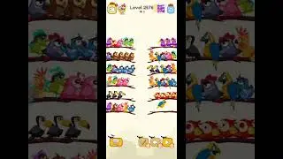 Bird Color Sort Level 2576 #gamegenie #games #gaming