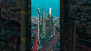 Moscow, Russia by Drone - 4K Video Ultra HD [HDR] #share #shorts #viral