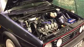 Mk2 Golf 16v R1 Carbs Rolling Road