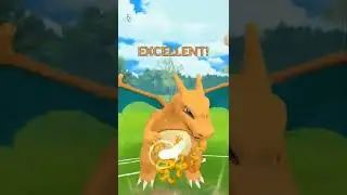blast burn Charizard. #pokemongo #shorts