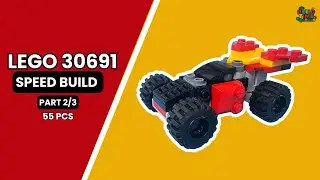 LEGO 30691 Off-Road Buggy 🚙 SPEED BUILD & REVIEW | Part 2/3