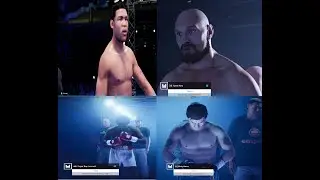 Undisputed(онлайн бой)JOE LOUIS,SUGAR RAY LEONARD vs TYSON FURY,RICKY HATTON