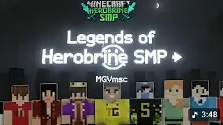 Legends of Herobrine SMP 💔 | The Untold Story – Part 2 | Fan Song for Ujjwal