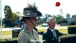 Anzac Day 2020: The Ode recited by Trooper Kiah Arbuckle and Merv Brown OAM