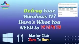 Optimize and Defrag Disk in Windows 11 | Windows Ko Optimize Aur Defrag Kar Ke PC Fast Banayein