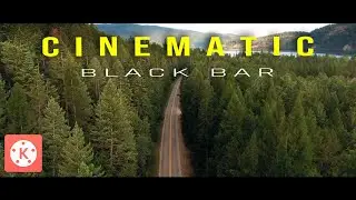 How to Add Cinematic Bars in Kinemaster | Drop Cinematic Black Bars Effect