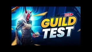 💀 FF LIVE GUILD TEST | Skills Check 🔥 | Join With Team Code ⚡