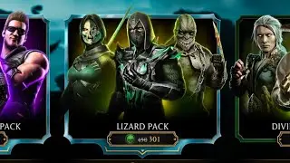 Lizard pack opening #mortalkombatmonile #mortalkombat