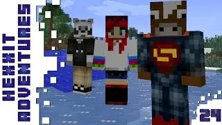 Minecraft Hexxit Adventures #24 - Rep&uuml;lő doboz /w DoggyAndi /w &Aacute;d&aacute;m