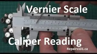 Vernier Scale Caliper Reading - Metric, Imperial Decimal & Imperial Fractions.