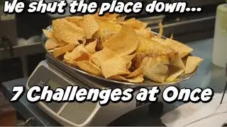 6lb Enchilada Challenge x 7 (42lb's of Enchilada) With Nathan Figueroa, BadlandsChugs & Pro Eaters