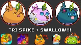AXIE ORIGIN TRI SPIKE TEAM RARE ERA SEASON 14