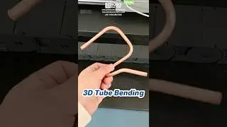CNC Copper 3D Tube Bending Machine #machine