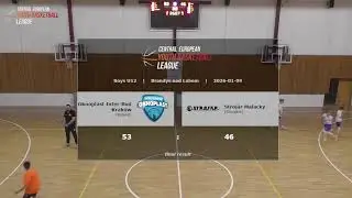 CEYBL U12, 9. 1. 2026, Oknoplast Inter-Bud Krak&oacute;w - Strojar Malacky