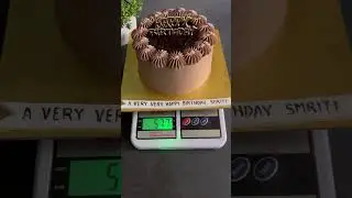 How to get exact 500gms cake😱