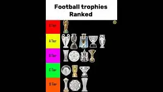 Do you agree ? #football #tierlist #trophies #ucl #soccer #trending #futbol