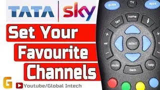 set your favourite channels | Tata sky | Set Tata sky  favourite channel list