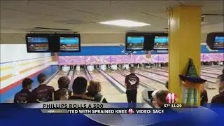 Dobyns-Bennett's Cameron Phillips bowls first 300 game in school history