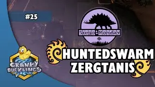 HuntedSwarm vs Zergtanis - ZvZ | PiGosaur Monday #25 | Weekly StarCraft 2 Tournament