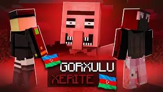 😱Minecraftda QORXULU bir TƏLƏYƏ DÜŞDÜK ! qaça bilmədik