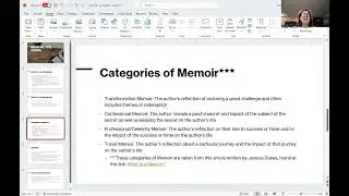 Memoir Genre