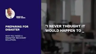 Preparing for Disaster | Disaster Recovery Solutions | Data Security for SMBs