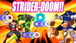 ESTA COMBINACI&Oacute;N DE STRIDER-DOOM SE VE MUY INTERESANTE!! MARVEL VS CAPCOM 2