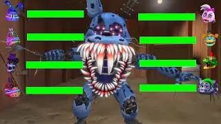 [SFM FNaF] Christmas Security Breach vs Corrupted WITH Healthbars