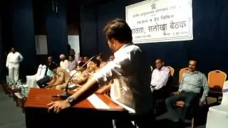 AIMIM MLA IMTIYAZ JALIL SAHEB BLAST SPEECH FOR PEACE COMMITTEE MEETING FOR RAMZAN EID AT AURANGABAD