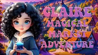 Claire: Magical Market Adventure | Short Tale For Kids | Bedtime Story