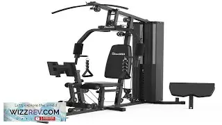 Full Body Home Gym System Exercise Equipment Weight Workout Station 148lbs