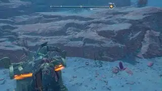 God of War Ragnar&ouml;k - NG++ - Alfheim - The Barrens - Cave Entrance