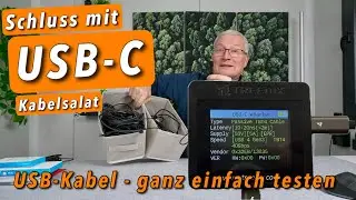 USB-Kabel richtig testen: Daten, Power, eMarker erkl&auml;rt | Treedix Kabeltester