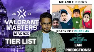 Masters Madrid Tier List, VCSA LAN Predictions! Let's Discuss!