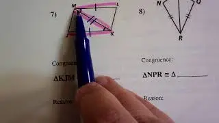 Triangle Congruence Examples