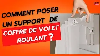 TUTO : poser des supports de coffre de volet roulant
