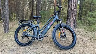 Обзор электровелосипеда фэтбайка Eco Drive V12 1000W Bafang 48V14,5Ah