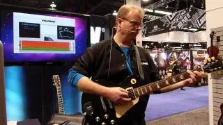 Fishman TriplePlay Wireless MIDI Guitar Demo - Winter NAMM 2012